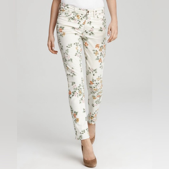 Citizen of Humanity Thompson floral medium rise 29” skinny size 27 - Picture 1 of 8